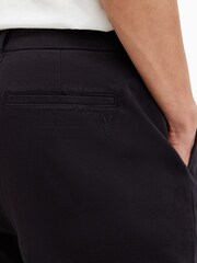 AllSaints Black Neiva Shorts - Image 4 of 7
