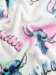 White/Pink License Lilo and Stitch Cosy Fleece Pyjamas (3-16yrs) - Image 10 of 10