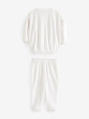 White Mouse Cosy Fleece Pyjamas (9mths-10yrs) - Image 6 of 9