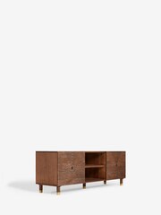 Rockett St George Mango Wood Starburst Wide TV Unit - Image 7 of 9