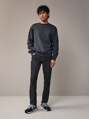 Blue Dark Rinse Slim Fit Vintage Stretch Authentic Jeans - Image 2 of 9