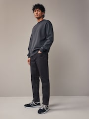 Blue Dark Rinse Slim Fit Vintage Stretch Authentic Jeans - Image 3 of 9