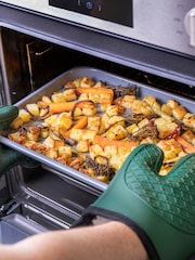 Masterclass Green Silicone Double Sided Oven Gloves - Image 3 of 3