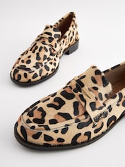Leopard Forever Comfort® Leather Loafers - Image 5 of 7