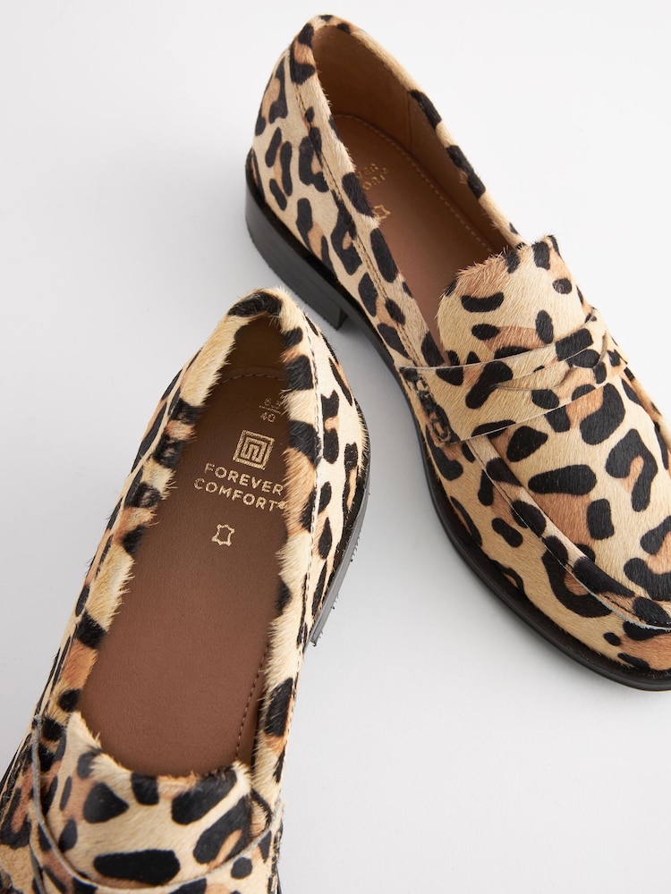 léopard - Mocassins en cuir Forever Comfort® - Image 6 of 7