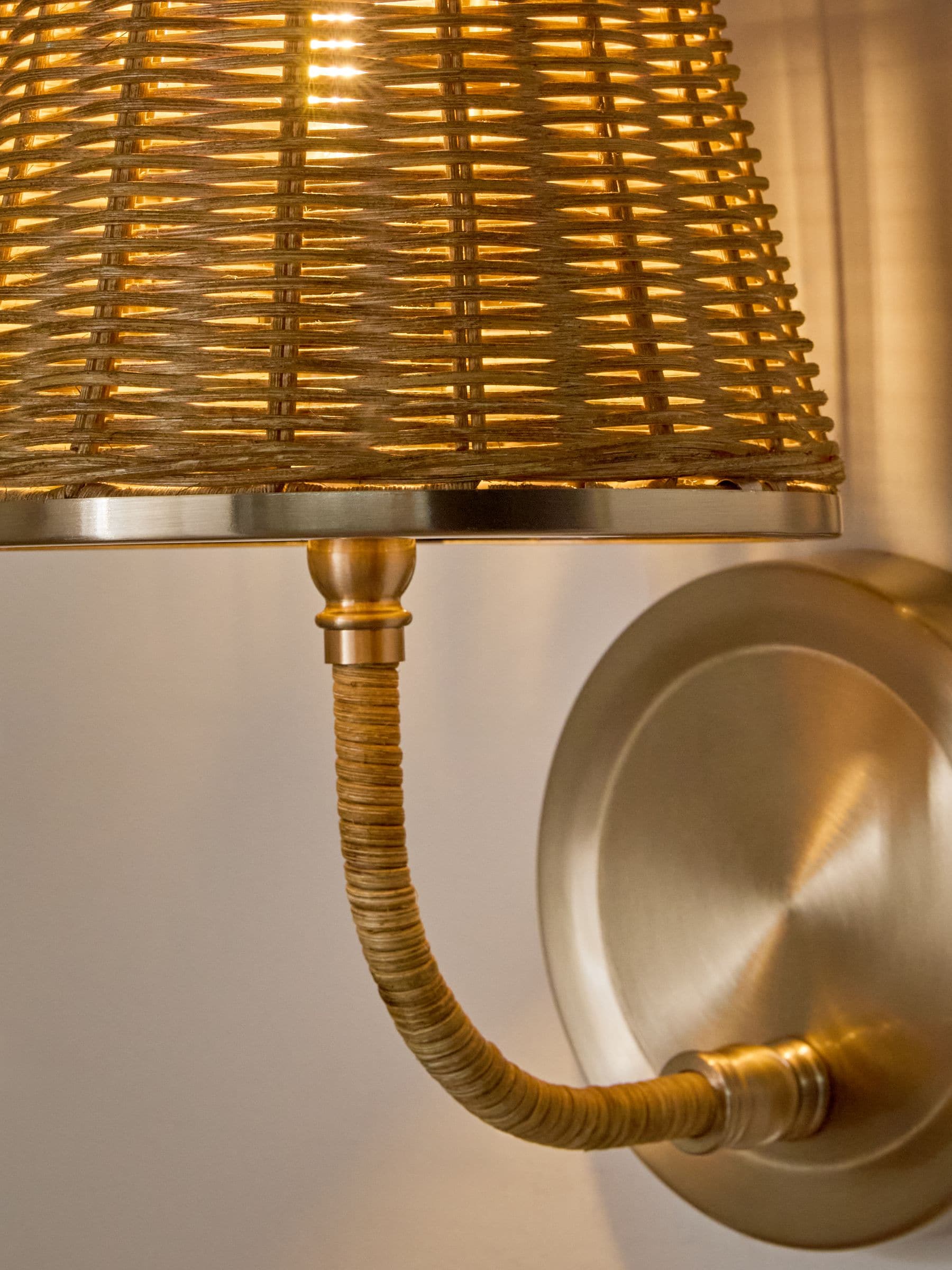 Gold wall lights next outlet
