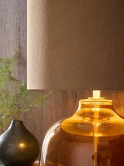Amber Orange Connor Table Lamp - Image 3 of 5