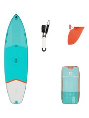 Decathlon Green Inflatable Stand-Up Paddle Board 10 Foot - Image 1 of 2