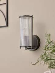 Pewter Grey Hertford Wall Light - Image 2 of 5