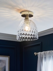 Gold Leia Flush Ceiling Fitting Ceiling Light - Image 1 of 5