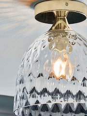 Gold Leia Flush Ceiling Fitting Ceiling Light - Image 3 of 5
