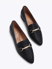 Carvela Black Passo Flat Shoes - Image 2 of 4