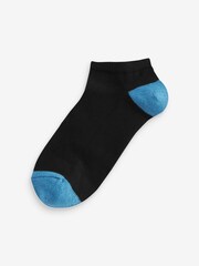 Black Trainer Socks 4 Pack - Image 5 of 5