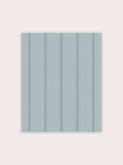 Laura Ashley Blue Chalford Wood Panelling Seaspray A4 Wallpaper Sample - Image 2 of 2