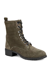 Jones Bootmaker Green Ankle Casual Boots - Image 2 of 5