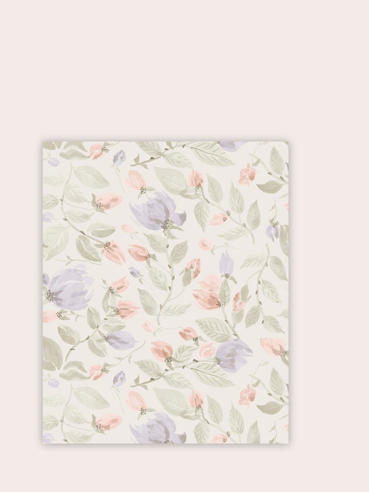 Laura Ashley Sage Green Orisia Peony Pale A4 Wallpaper Sample - Image 2 of 2 Laura Ashley Sage Green Orisia Peony Pale A4 Wallpaper Sample - Image 2 of 2