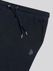Zils - U.S. Polo Assn. Interlock Pintuck Joggers - Attēls 3 no 3
