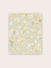 Laura Ashley Sage Green Gosford A4 Wallpaper Sample - Image 2 of 2
