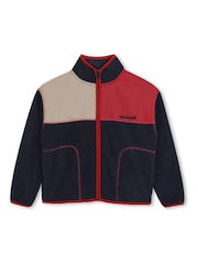 Timberland Blue Polar Fleece Cardigan - Image 1 of 3