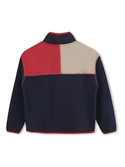 Timberland Blue Polar Fleece Cardigan - Image 2 of 3
