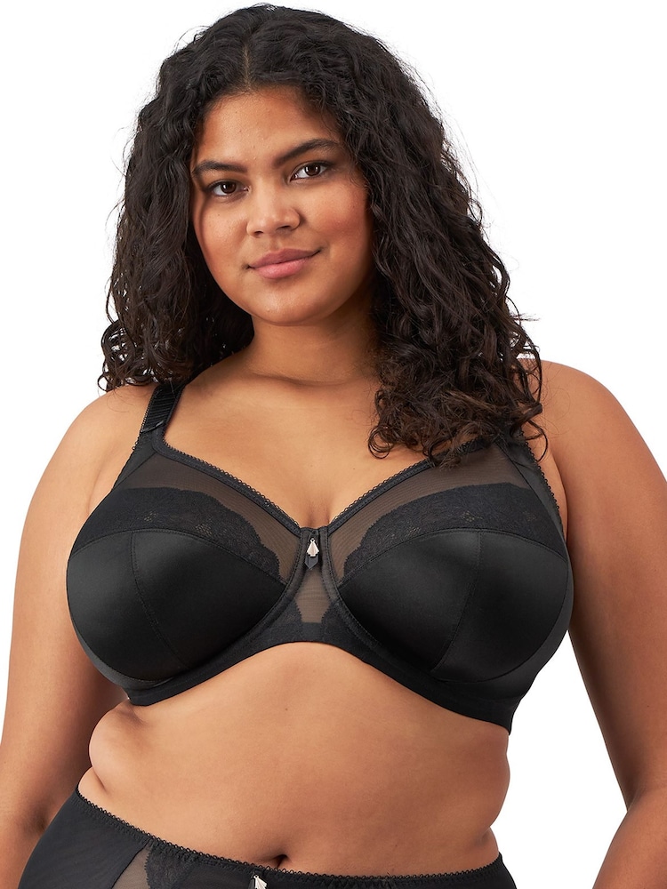 Elomi Cate Allure Underwire Black Bra - Image 1 of 4