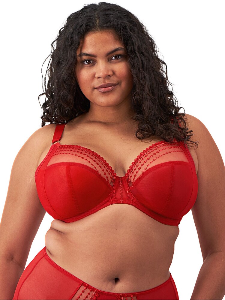 Elomi Natural Matilda Underwire Plunge Bra - Image 2 of 6 Elomi Natural Matilda Underwire Plunge Bra - Image 2 of 6