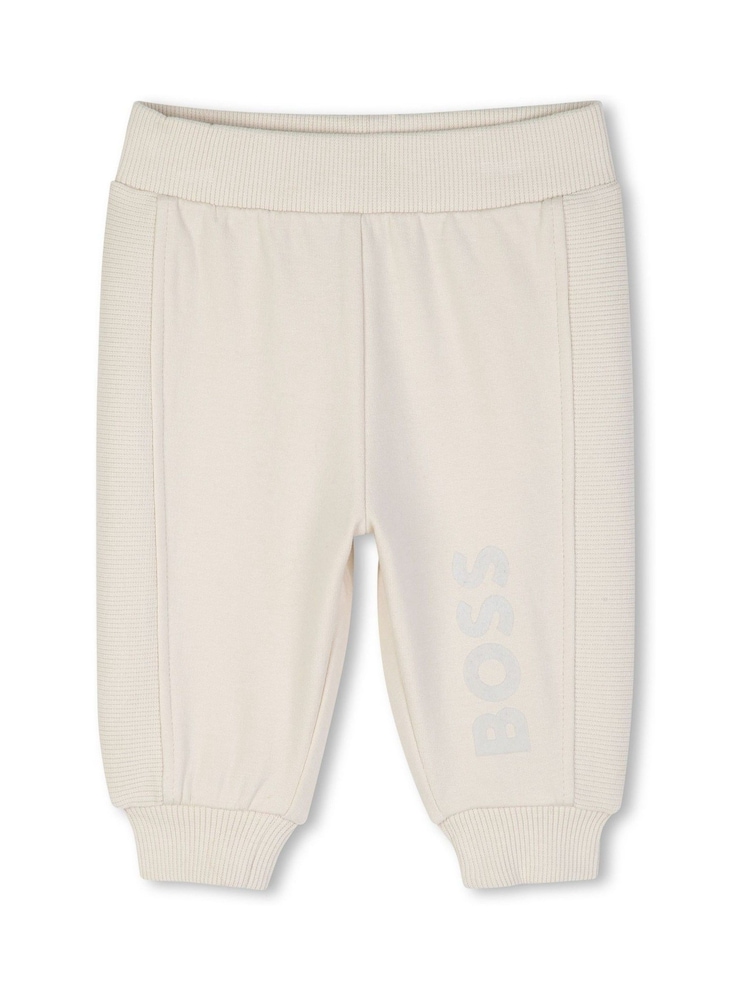 BOSS Cream Hoodies, Joggers, and T-Shirt Set - Image 2 of 8 BOSS Cream Hoodies, Joggers, and T-Shirt Set - Image 2 of 8
