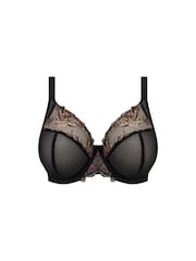 Elomi Teagan Underwire Plunge Black Bra - Image 4 of 4