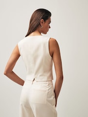 Paige Iris White Waistcoat - Image 4 of 8