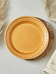 Portmeirion Set of 4 Yellow Botanic Garden Harmony Plates - Image 2 of 4