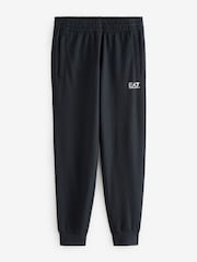 Emporio Armani EA7 Navy Overhead Hooded 100% Cotton Tracksuit - Image 7 of 7