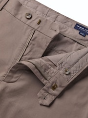 Charles Tyrwhitt Natural Slim Fit Washed Chinos Trousers - Image 6 of 6
