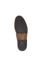 Rieker Brown Rieker Boots Lace-up & inside Zip - Image 6 of 6