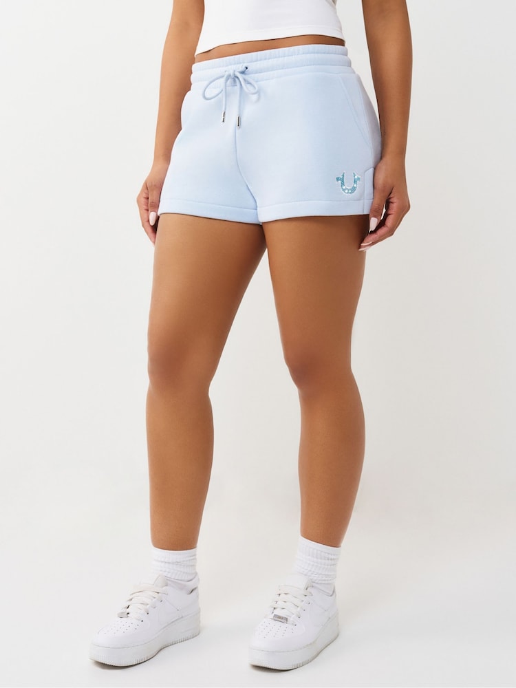 True Religion Embroidered Lounge Shorts - Imagen 1 de 4