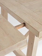 Shabby Chic by Rachel Ashwell® Reclaimed Pine Loretta Extendable 6 To 8 Seater Dining Table - Image 7 of 8