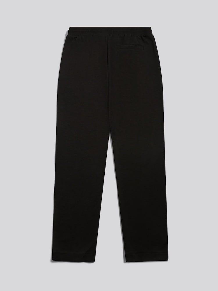 Melns - U.S. Polo Assn. Interlock Pintuck Joggers - Attēls 2 no 3