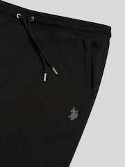 Melns - U.S. Polo Assn. Interlock Pintuck Joggers - Attēls 3 no 3