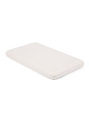 Joie White Moonbeam Roomie Glide Cotton Fitted Sheet - Image 1 of 2