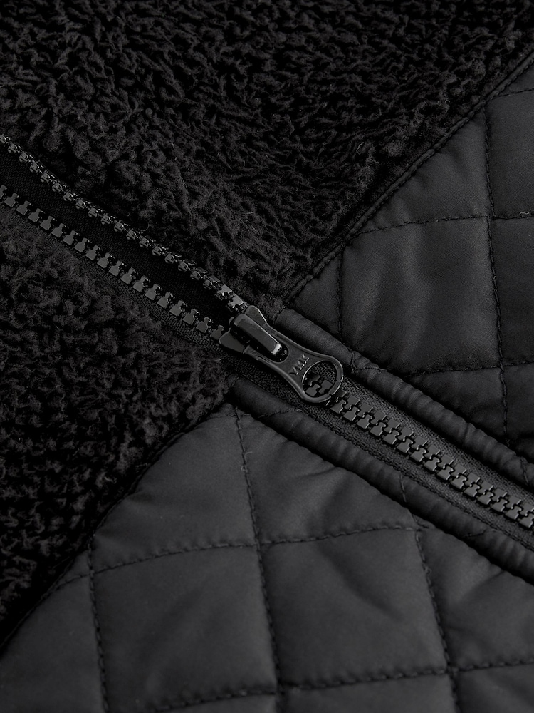 Black/Brown Fleece All-In-One (3-16yrs) - Image 6 of 6