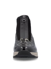 Rieker Black Rieker Boots Zipper - Image 4 of 7