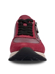 Rieker Red Trainers Lace-up & Zip - Image 4 of 7
