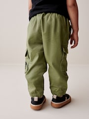 Khaki Green Animals Cargo Trousers (3mths-7yrs) - Image 3 of 7