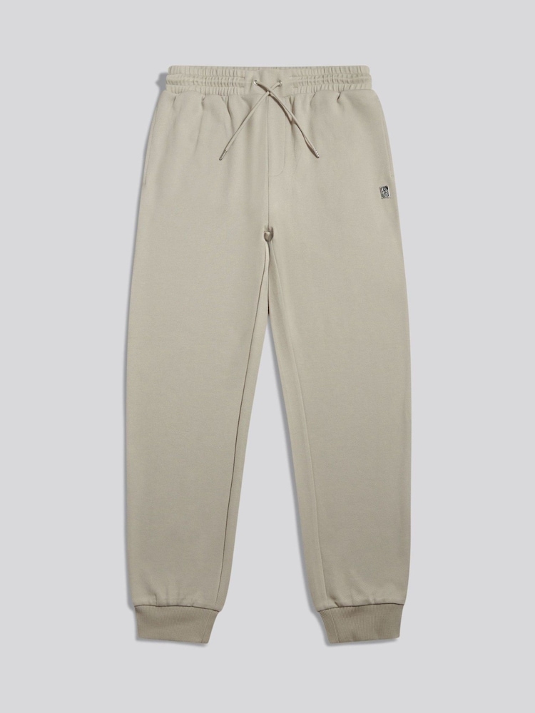 U.S. Polo Assn. Cream Smart Twill Joggers - Image 1 of 3 U.S. Polo Assn. Cream Smart Twill Joggers - Image 1 of 3