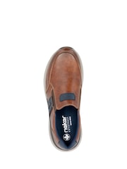 Rieker Brown Shoes Elasticated - Image 6 of 7