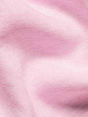 Charles Tyrwhitt Pink Pure Linen Classic Fit Shirt - Image 4 of 4