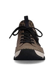 Rieker Brown Elasticated Shoes - Image 4 of 7