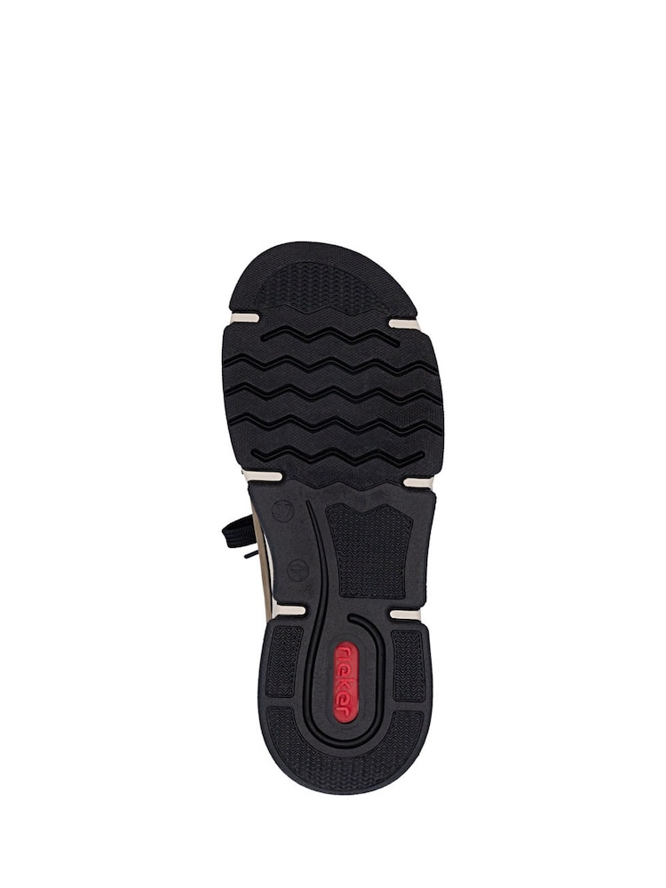 Rieker Brown Elasticated Shoes - Image 7 of 7