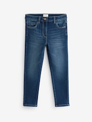 Denim Dark Blue 5 Pocket Skinny Jeans - Image 1 of 2