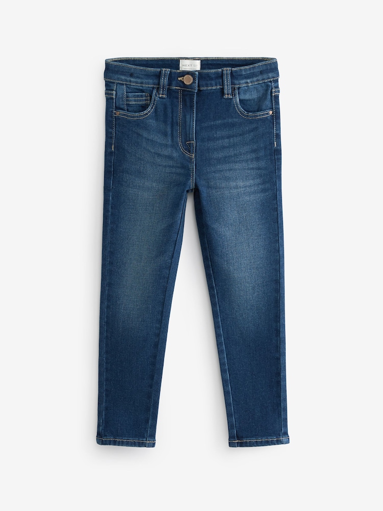 Denim Dark Blue 5 Pocket Skinny Jeans - Image 2 of 2