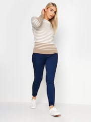 M&Co Natural Striped Jumper - Image 2 of 4